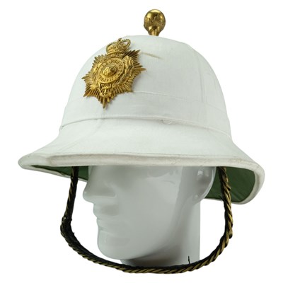 Lot 213 - A QEII Royal Marines Bandsman's helmet