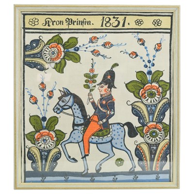 Lot 1558 - After Back Erik Andersson (Sweden, 1778-1847),...