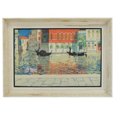 Lot 1551 - Dagmar Hooge (1870-1930), 'Venedig-Canale...