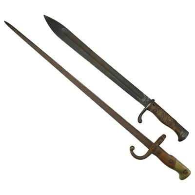 Lot 239 - An Imperial German S84/98bayonet together with...