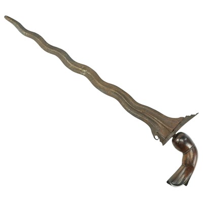 Lot 251 - A Malayan Kris, 43 cm
