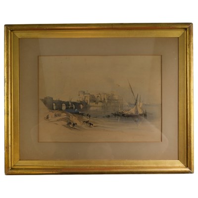 Lot 1509 - After David Roberts (1796-1864), "Citadel of...