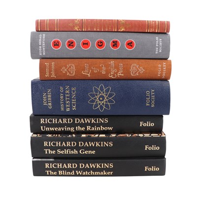 Lot 274 - Folio Society publications, including Gribbin,...