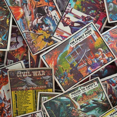 Lot 350 - A quantity of 1960s A&BC / Topps "Civil War...