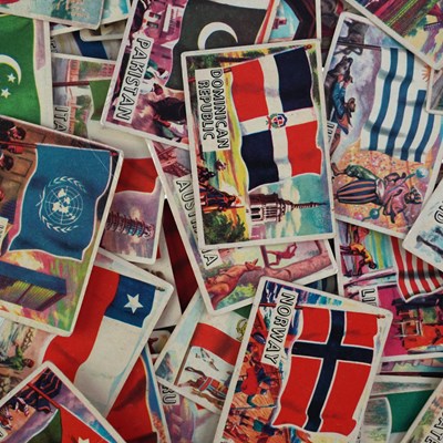 Lot 351 - A full set of A&BC "Flags of the World"...
