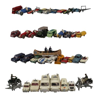 Lot 747 - A group of diecast cars etc, including Dinky...
