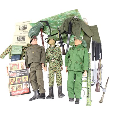 Lot 779 - A group of Palitoy Action Man and other action...