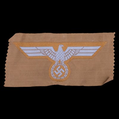 Lot 74 - A German Third Reich Army machine-woven...