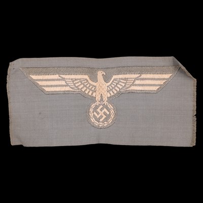 Lot 75 - A German Third Reich Army machine-woven tunic...