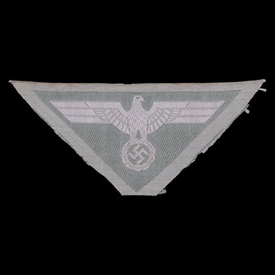 Lot 79 - A German Third Reich Army machine-woven tunic...