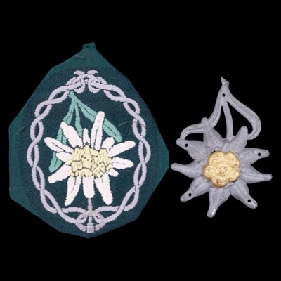 Lot 95 - German Third Reich army Gebirgsjäger Edelweiss...