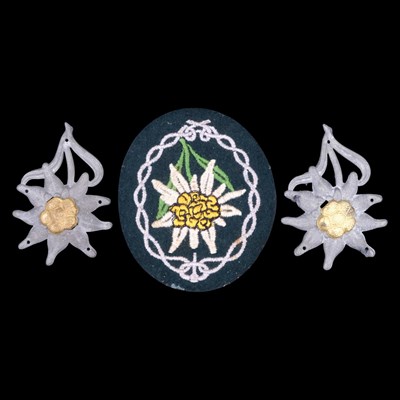 Lot 96 - German Third Reich army Gebirgsjäger Edelweiss...