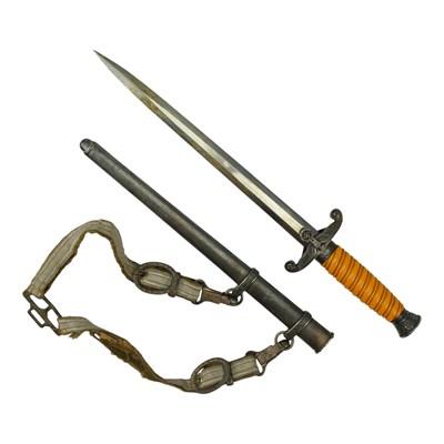 Lot 125 - A German Third Reich Army officer's dagger by...