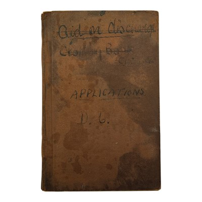 Lot 133 - A period autograph manuscript memoir of a...