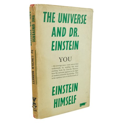 Lot 357 - [Autograph] Lincoln Barnett, "The Universe and...