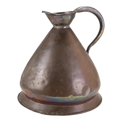 Lot 857 - An uncommonly large 19th Century copper...
