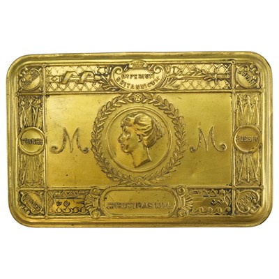 Lot 180 - A 1914 Princess Mary gift tin