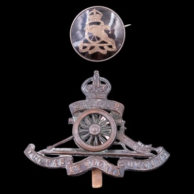 Lot 36 - A George V / George VI Royal Artillery officer'...