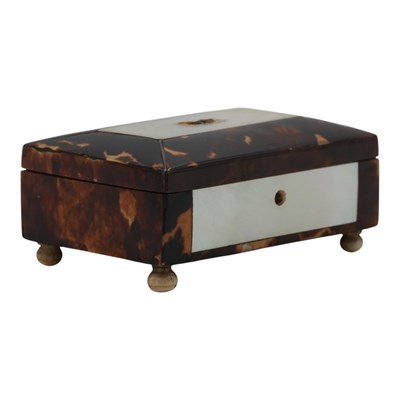 Lot 917 - An early 19th Century mother-of-pearl- and...