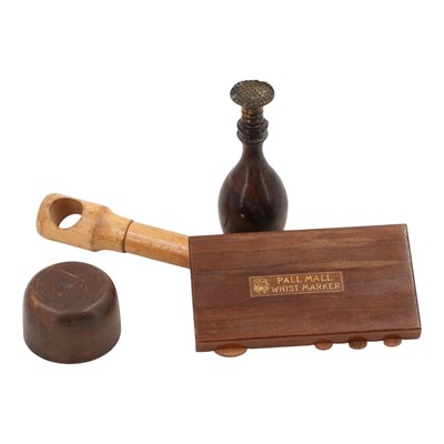 Lot 898 - A Codd's patent bottle opener, a Pall Mall...