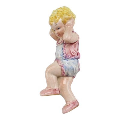 Lot 1037 - A Beswick "Little Cherub" wall ornament in the...
