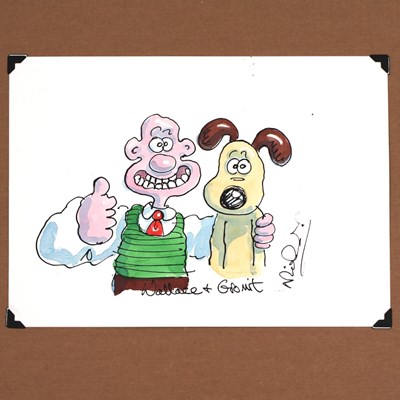 Lot 1553 - Aardman Studios, Nick Park, "Wallace & Gromit",...
