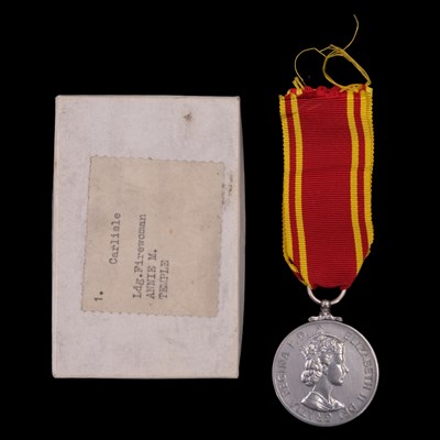 Lot 3 - A QEII Fire Service Long Service...