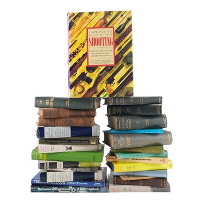 Lot 309 - A large group of books on fieldsports,...