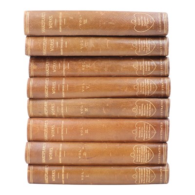 Lot 311 - The Henry Irving Shakespeare, 8 vols, Blackie,...