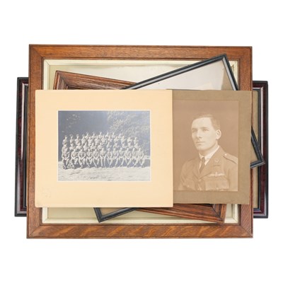 Lot 171A - A group of Great War and later portrait and...
