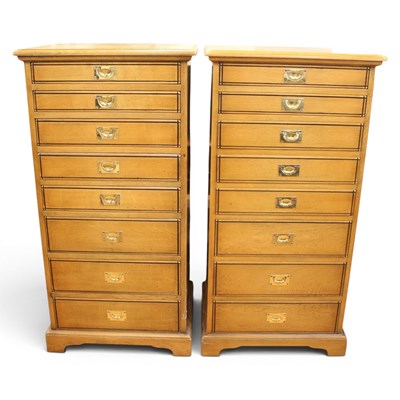 Lot 1635 - A pair of late 20th Century Royal Oak...