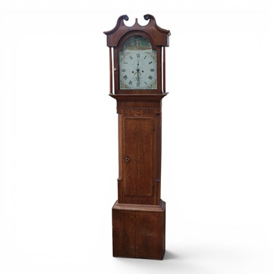 Lot 1485A - An early 19th Century painted-face 30-hour...