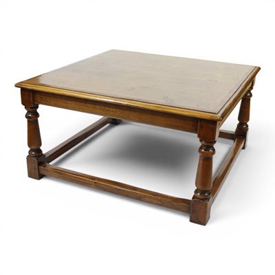 Lot 1671 - A Simpson of Norfolk coffee table, of joined...