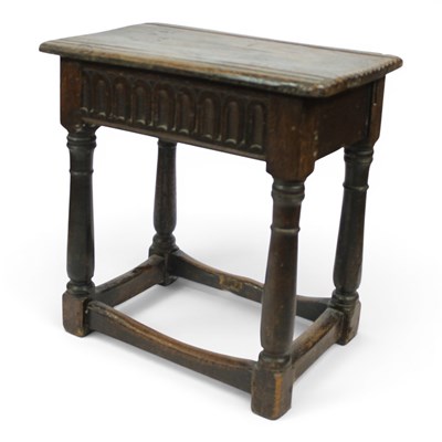 Lot 1682 - A convincing late 17th Century style oak joint...