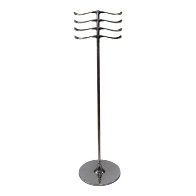 Lot 1696 - A mid-to-late 20th Century chromed metal...