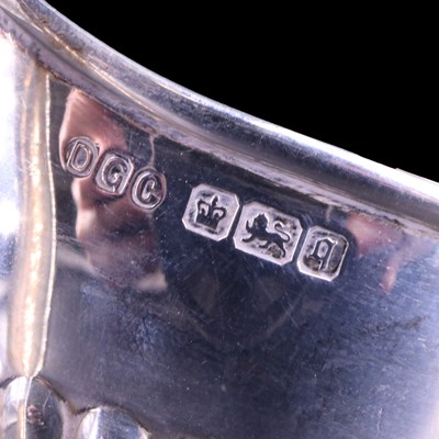 Lot 752 - An early 20th Century silver four-piece tea...