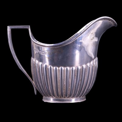 Lot 752 - An early 20th Century silver four-piece tea...