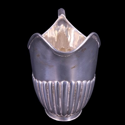 Lot 752 - An early 20th Century silver four-piece tea...
