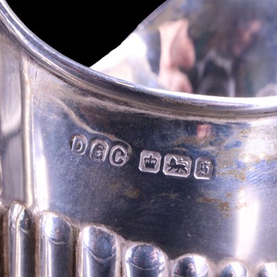 Lot 752 - An early 20th Century silver four-piece tea...
