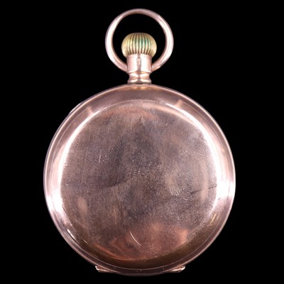 Lot 1018 - A 1920s Rolex 9 ct gold pocket watch, having a...