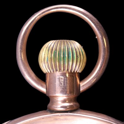 Lot 1018 - A 1920s Rolex 9 ct gold pocket watch, having a...